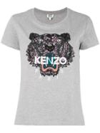 Kenzo Tiger T-shirt, Women's, Size: Medium, Grey, Cotton