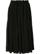 Forme D'expression - Gathered Skirt - Women - Silk - M, Women's, Black, Silk