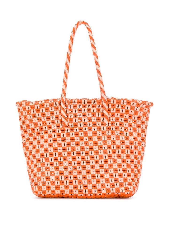 Dragon Seveneye Tote Bag - Orange