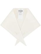 Jil Sander Cashmere Collar Scarf - White