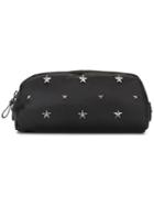 Red Valentino Star Studded Makeup Bag, Women's, Black, Leather/nylon