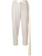 Hellessy Cropped Tailored Trousers - Grey