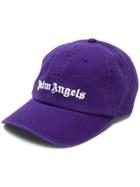 Palm Angels Embroidered Logo Cap - Pink & Purple