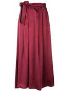 Forte Forte High Waisted Maxi Skirt - Red