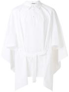 Chalayan Tie Waist Asymmetric Shirt - White