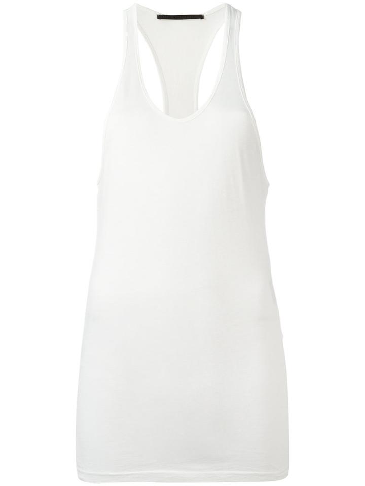 Haider Ackermann Racerback Tank, Women's, Size: Xs, White, Cotton