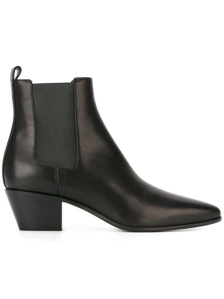 Saint Laurent 'rock' Western Ankle Boots