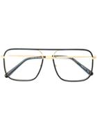 Stella Mccartney Eyewear Aviator Framed Glasses - Black