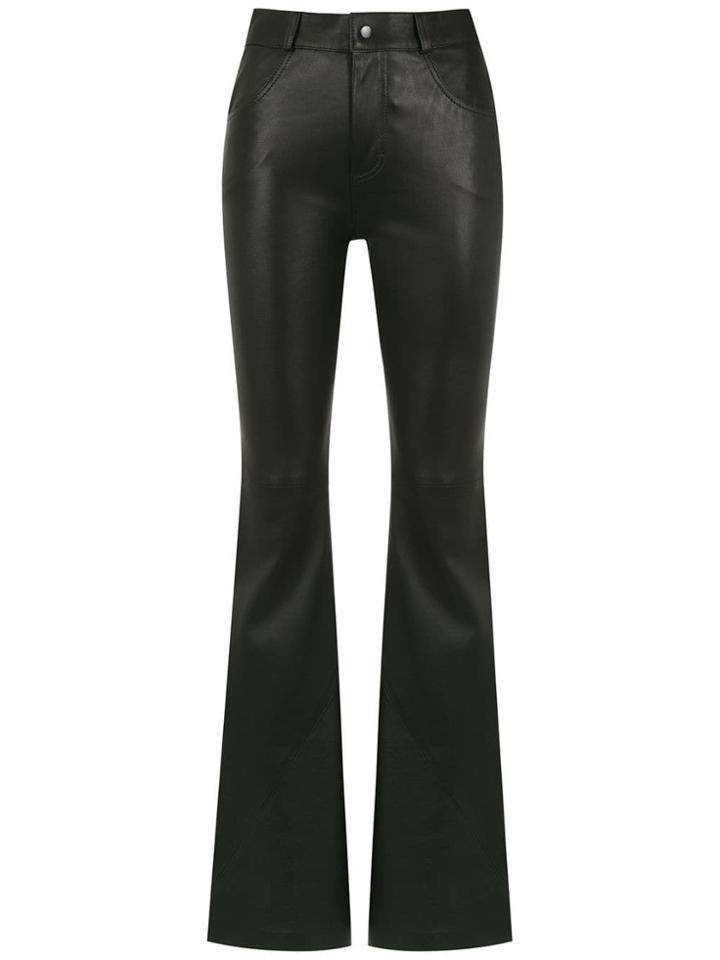 Clé Flared Trousers - Black