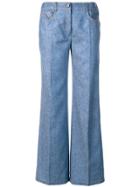 Agnona Flared Jeans - Blue