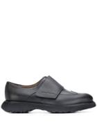 Salvatore Ferragamo Touch Strap Shoes - Black