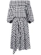 Enföld Checked Dress - Black
