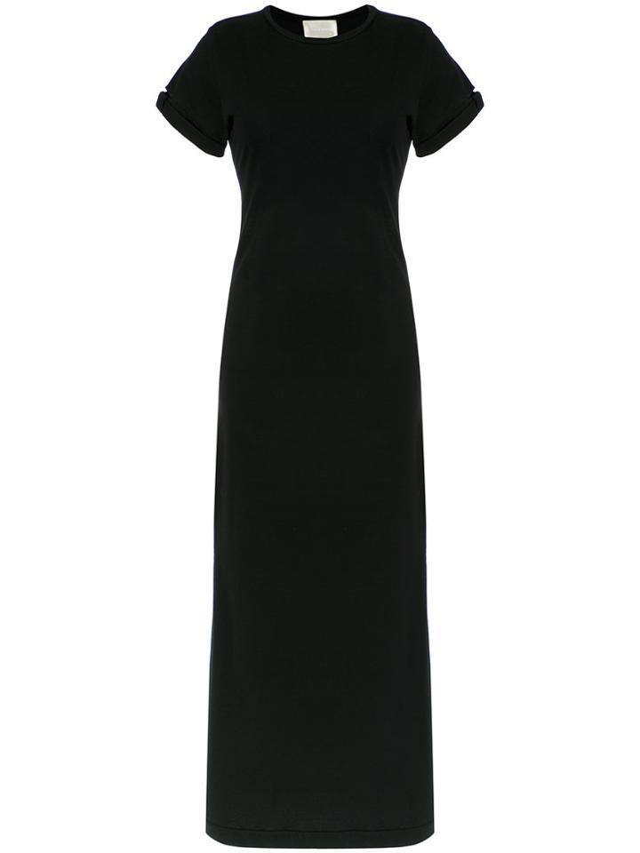 Lilly Sarti Cut Out Details Long Dress - Black