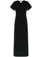Lilly Sarti Cut Out Details Long Dress - Black