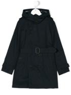 Burberry Kids - Mini Briton Trench Coat - Kids - Cotton - 12 Yrs, Blue