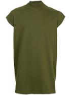 Rick Owens Cap Sleeve T-shirt - Green