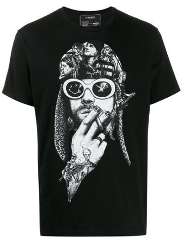 Domrebel Illustrated T-shirt - Black