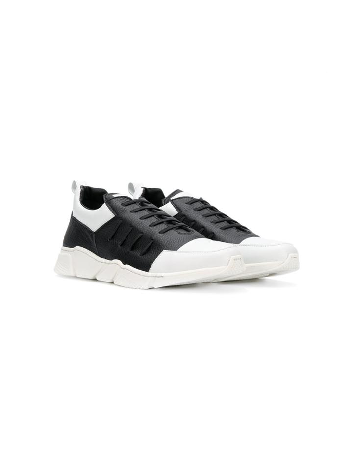 Gallucci Kids Colour Blocked Sneakers - Black
