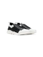 Gallucci Kids Colour Blocked Sneakers - Black