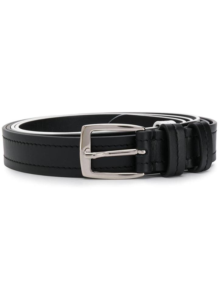 Maison Margiela Reversible Two-toned Belt - Black