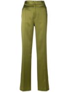 Joseph Wide Leg Trousers - Green