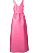 P.a.r.o.s.h. - Picabia Dress - Women - Silk/polyester - L, Pink/purple, Silk/polyester