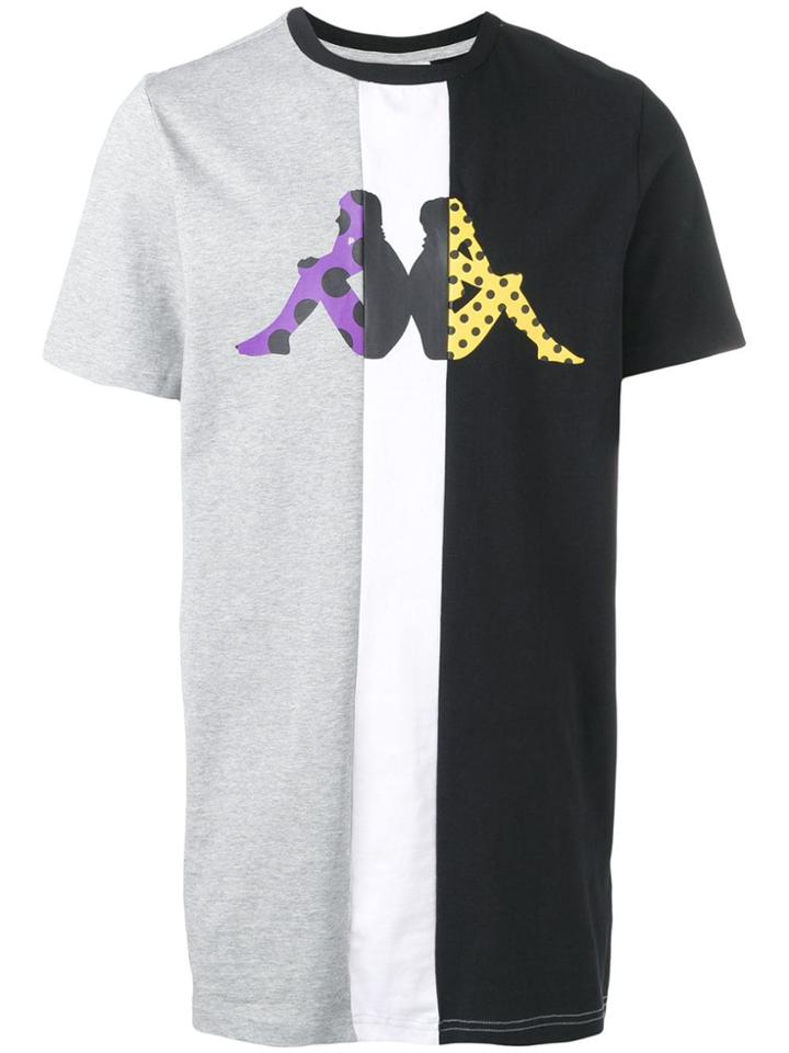 Kappa Logo Printed T-shirt - Grey
