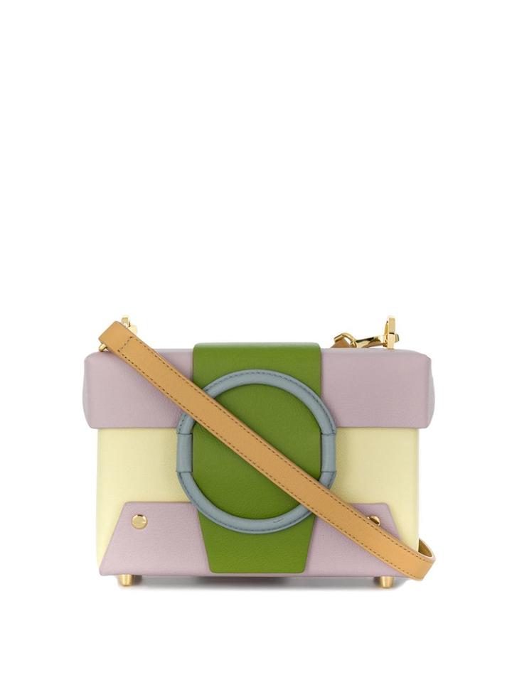 Yuzefi Structured Box Bag - Purple