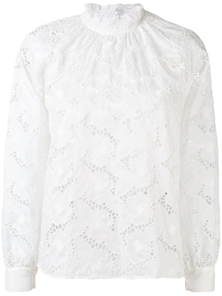 Blugirl Lace-detail Top - White