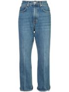 Proenza Schouler Pswl Cropped Flare Jeans - Blue