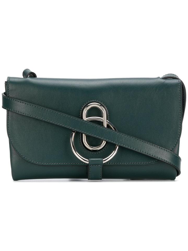 Stée Ring Buckle Crossbody Bag - Green
