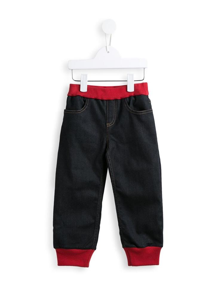 Rykiel Enfant Elasticated Waistband Jeans, Girl's, Size: 10 Yrs, Blue