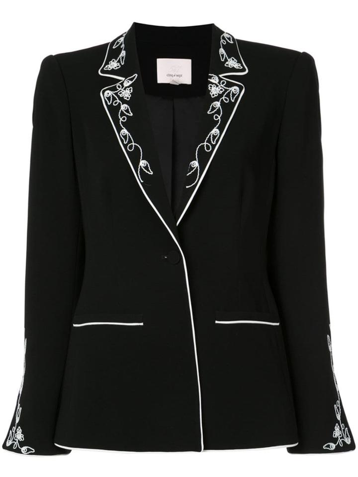 Cinq A Sept Western Blazer - Black