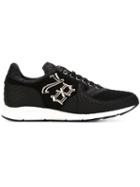 Philipp Plein Seventy-eight Sneakers, Men's, Size: 42, Black, Leather/nylon/rubber