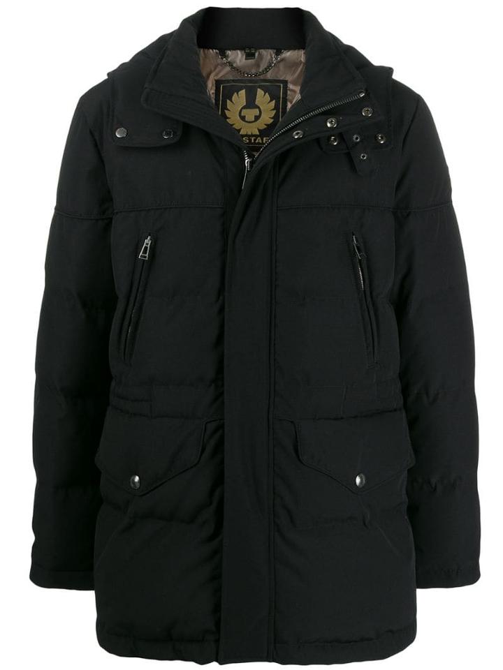Belstaff Short Padded Coat - Black