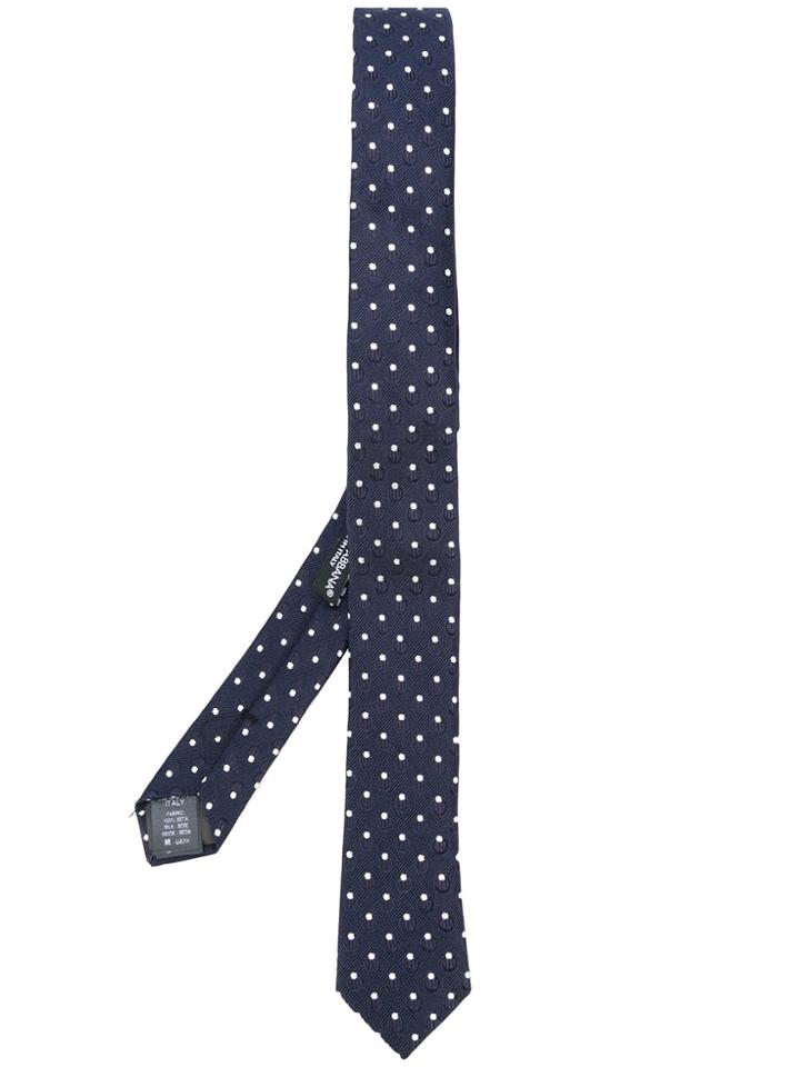 Dolce & Gabbana Polka Dot Tie - Blue