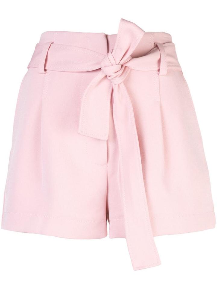 3.1 Phillip Lim High Waist Twill Short - Pink