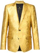Lords And Fools Paisley Print Blazer - Yellow & Orange