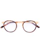 Retrosuperfuture - Tortoiseshell Round Frames - Men - Acetate/metal - One Size, Nude/neutrals, Acetate/metal