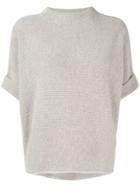 Max & Moi Pull Over Round Neck Lurex - Nude & Neutrals