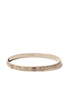 De Beers 18kt Yellow Gold Talisman Diamond Bangle
