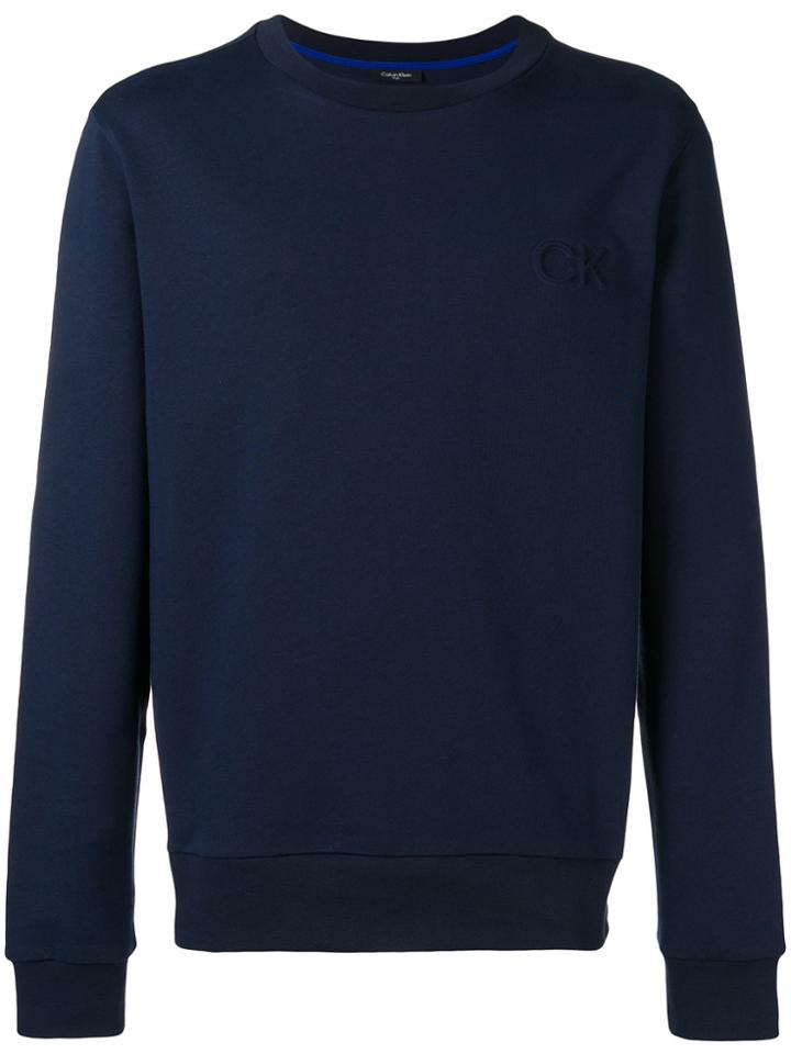 Ck Calvin Klein Kapta French Terry Sweatshirt - Blue