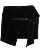 Uma Raquel Davidowicz Belted Stole - Black