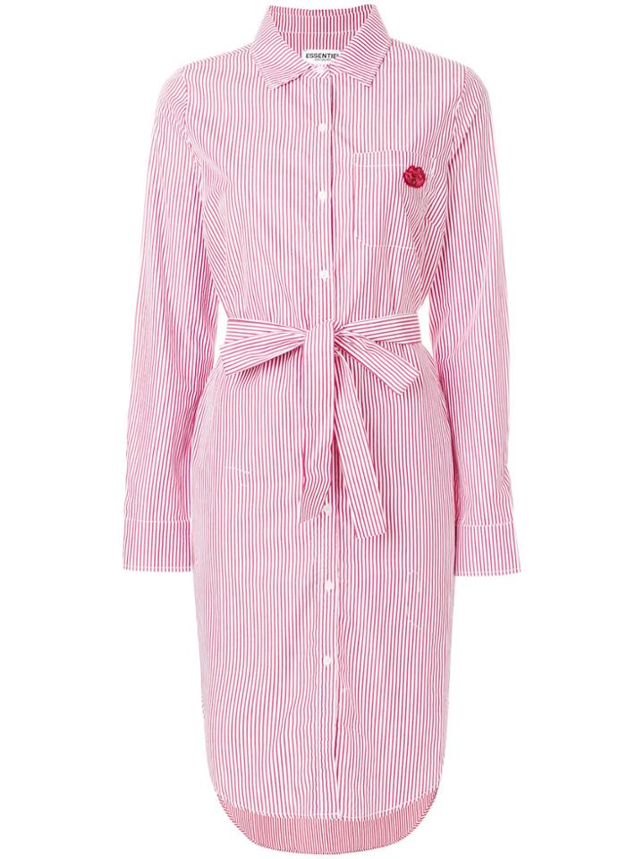 Essentiel Antwerp Pinokkio Shirt Dress - Red