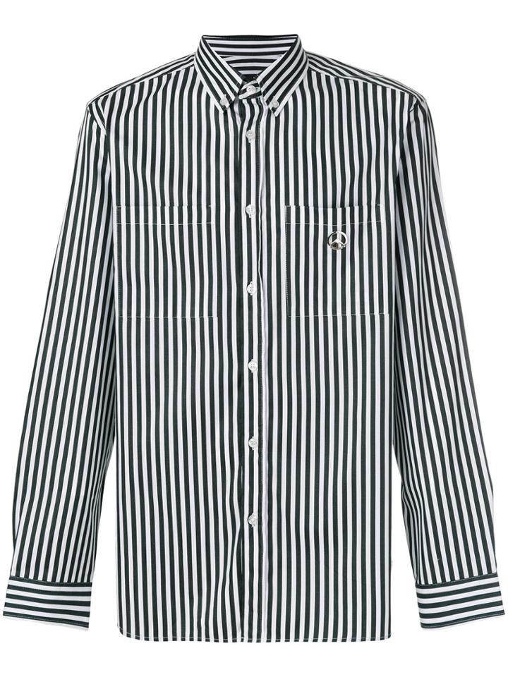 Love Moschino Striped Shirt - Black