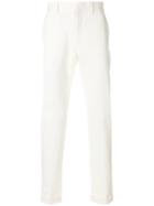 Bottega Veneta Cotton-blend Twill Chinos - White