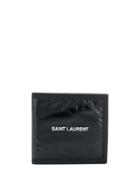 Saint Laurent Bi-fold Logo Wallet - Black