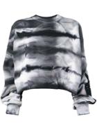 Amiri Tie-dye Print Sweater - White