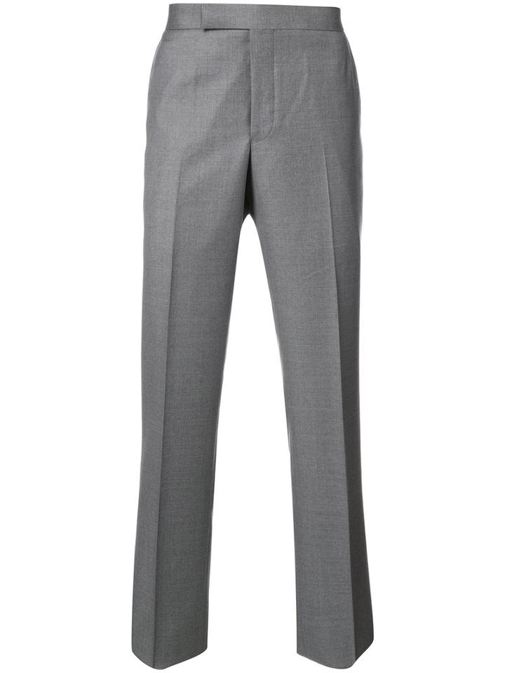 Thom Browne - Tailored Trousers - Men - Cupro/wool - 3, Grey, Cupro/wool