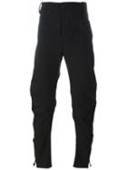Lost & Found Rooms Five Pocket Slim Trousers, Men's, Size: Large, Black, Cotton/spandex/elastane